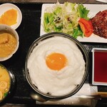 島根が詰まった【ふわふわ卵かけご飯定食】