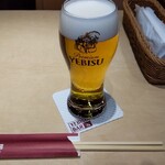 エビスバー - 最初の一杯