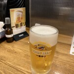 和食蒲焼 高田屋 - 先ずはビール