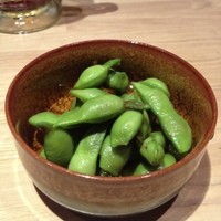 自然ワインと日本酒 Hachiana - 黒枝豆のおひたし（お通し）