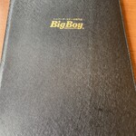 Big Boy - メニュー表紙