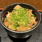 Kakuresakaba Tomoshibi - 海鮮丼漬け丼(溶き卵がけ)