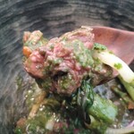 レヴォ - 〜月の輪熊〜クマの赤身肉、瑞、つる紫、薄紅葵、ハチミツのジュレ