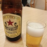 Chines Restaurant KAMIYA - サッポロラガービール(中瓶)