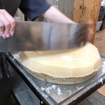 タヴェルナハンバーグ - サラダ用のチーズ
