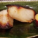 Shun Sai Shimpaku - 銀ダラ西京焼き。皮がパリッと焼かれていて脂ものっていて最高！白いご飯が欲しくなった。