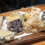Sakananomise Edamura - 野菜の天婦羅