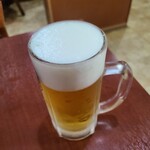 翠香園 - 生ビール