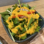 Kurema Amato Kohi - セットのサラダ