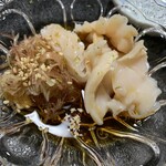 鮨よし - ばい貝の酢の物  ミョウガに合う(*´□`*)