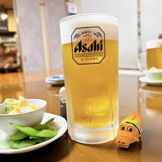 和dining まるこう - 料理写真:生はアサヒスーパードライ☆