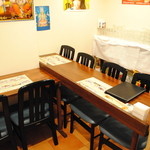 インド・ネパールレストラン　シバサクティ - カウンター席（一人でもカップルでも）