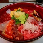 お食事処 たねいち - 特選海鮮丼1600円