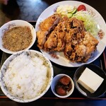 お食事処 絆 - 料理写真:チキンカツ定食　1050円