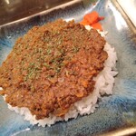 カフェ・ハイチ - ハイチ風ドライカレー（珈琲付） 1210円(税込)