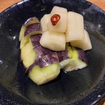 Shiote - 水茄子と加賀太胡瓜の浅漬け
