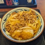 丸亀製麺 - 鬼おろし肉ぶっかけうどん