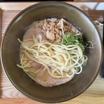 オマール海老ラーメン ロッカクエビノ - ストレート太麺