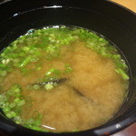 寿し処 寿々 - 味噌汁