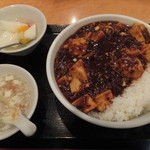 新荘園 - 四川風激辛麻婆丼　￥１０００