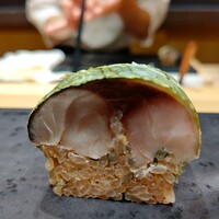すし てんちじん - 〆鯖の棒鮨