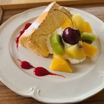 ごはんとおやつCafeNNN - 手作りのシフォンケーキ