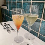 プリミ・バチ - ミモザとスパークリングワイン！