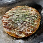 Okonomiyaki Bumpuku - いか豚玉〜♪※税込570円＋マヨネーズ20円…