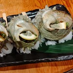 沖縄料理ちぬまん - サザエは、焼きかお刺身か選べます➰(o^∀^o)