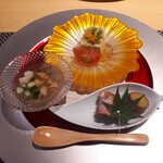 和 れん - 昼懐石３８５０円の先付