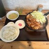 肉食堂 最後にカツ。