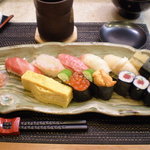 寿司割烹　おくの - 特選寿司(3,675円)