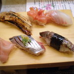 寿司割烹　おくの - おまかせ5個(2,205円)