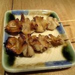 炭火串焼専門店 鶏天 - 特上皮