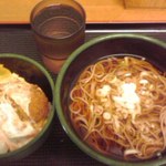 つやそば - かつ丼セット ６００円也