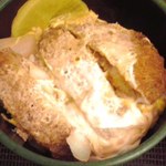 つやそば - セットのかつ丼