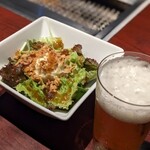 焼肉チャンピオン  - ベジファーストで！麦芽由来も野菜です☆