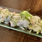 ラノッキオ - 愛媛産 鯛のカルパッチョ