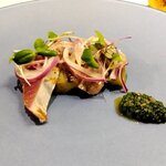 PRIMO - 初カツオと焼なす　サルサヴェルデ（2023.6）