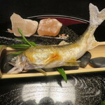 三養荘 - 鮎塩焼き