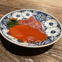 和牛料理 一石三鳥 - サーロインユッケ