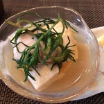 焼鳥 ToRiO - 上に乗っているのはフグの白子