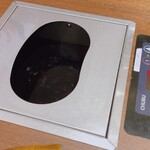 焼肉キャンプ - 焼肉用ロースターのお隣に飯盒スポット