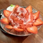 Muu Muu Diner - ストロベリーミルクのカキ氷