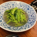 月泉 - 空芯菜炒め