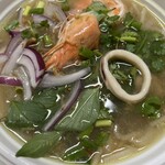 さいとう食堂 - 【海鮮フォー】海鮮とハーブのスープ。