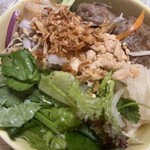 さいとう食堂 - 【ブンチャー】ベトナム祭り期間限定メニュー！具沢山のベトナム式つけ麺。