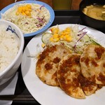 松屋 - 【期間限定】チキン定食【肉３枚】