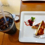 TRATTORIA Alioli - ティータイムに入店、ドルチェセットを注文♪