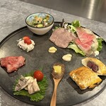 Nose to Tail - 八寸の盛り合わせ